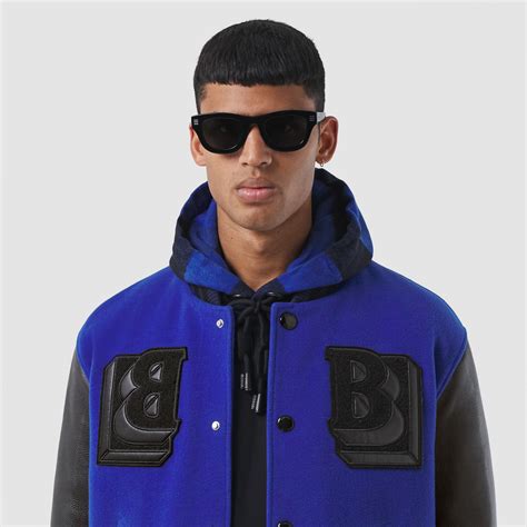 burberry london england varsity jacket|burberry jacket men's sale.